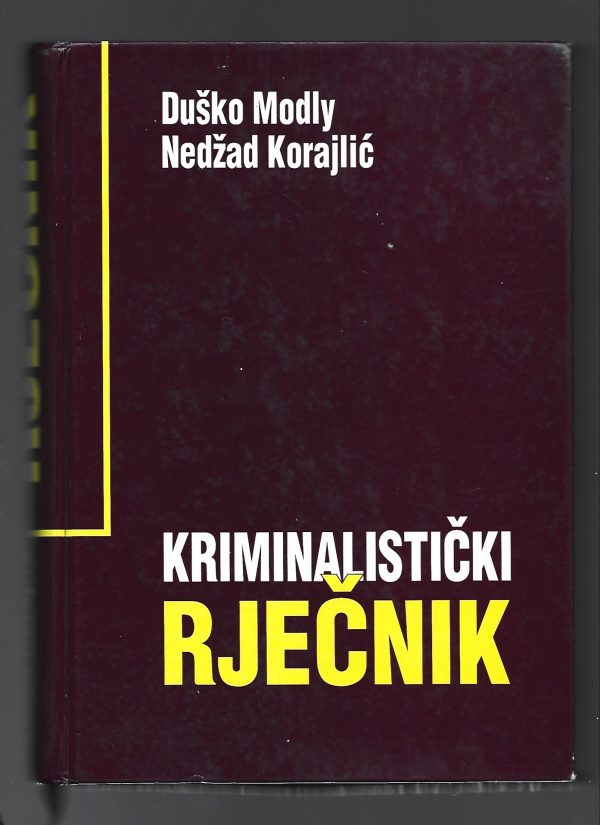 Kriminalistički rječnik